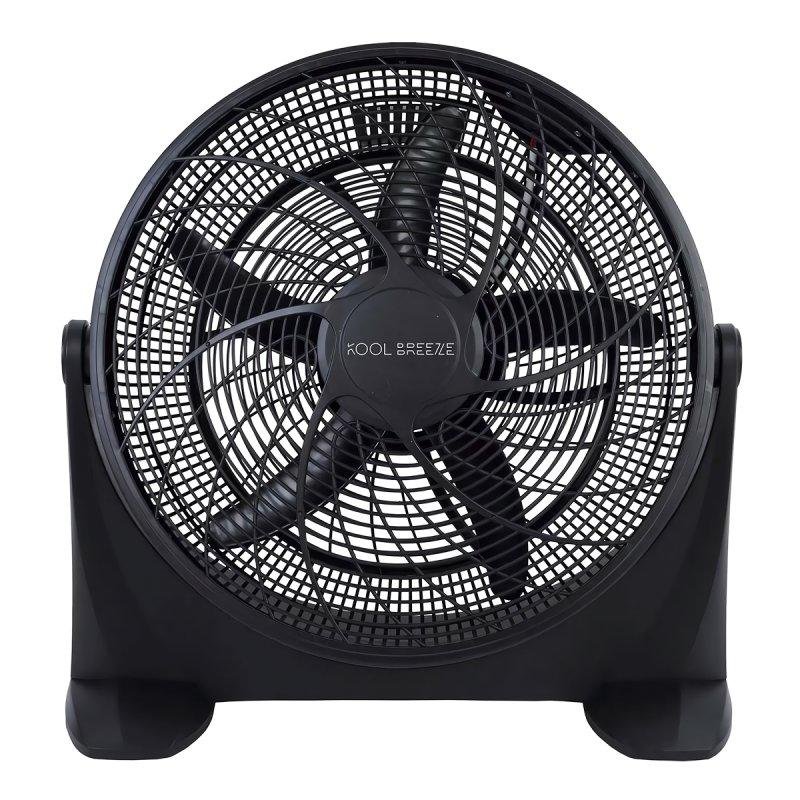 Detalle de Ventilador de Suelo Klack Kool Breeze 12" 73W, 3 Velocidades e Inclinación Ajustable