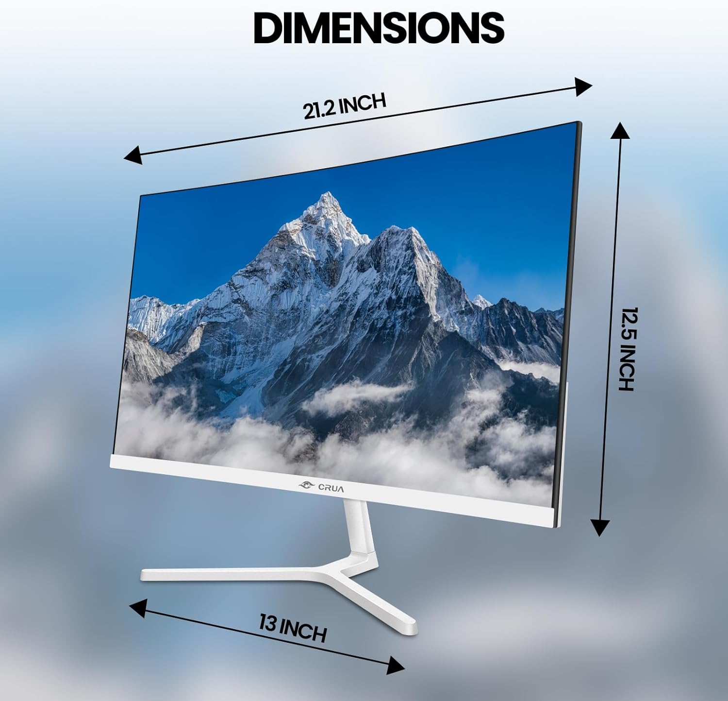 Thumbnail 5 de CRUA 24 Inch Curved Monitor 100Hz