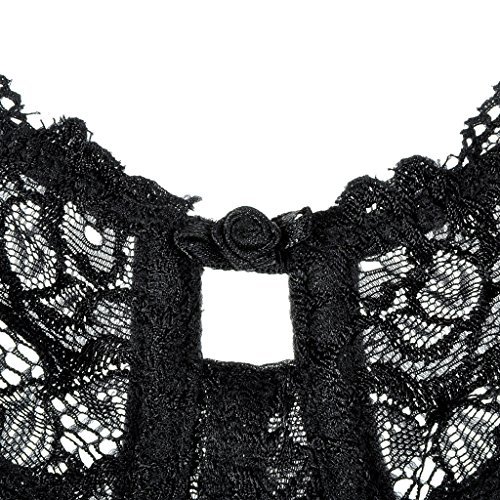 Detalle de DELIMIRA Soutien-Gorge Grande Taille Minimiseur Noir 120F