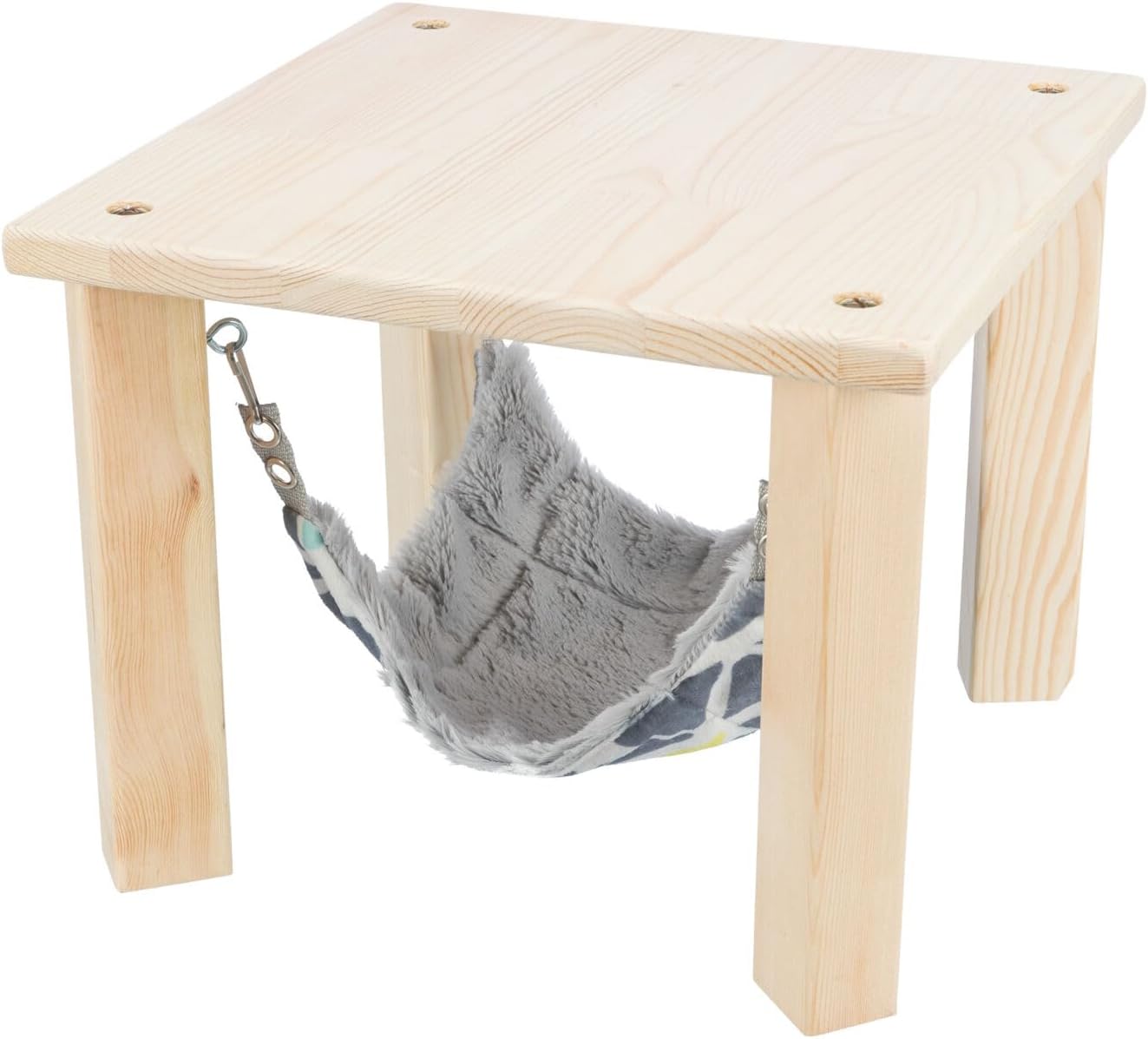 Detalle de TRIXIE Sunny Hamac Coloré/Gris – Hamac amovible 28 × 24 × 28 cm