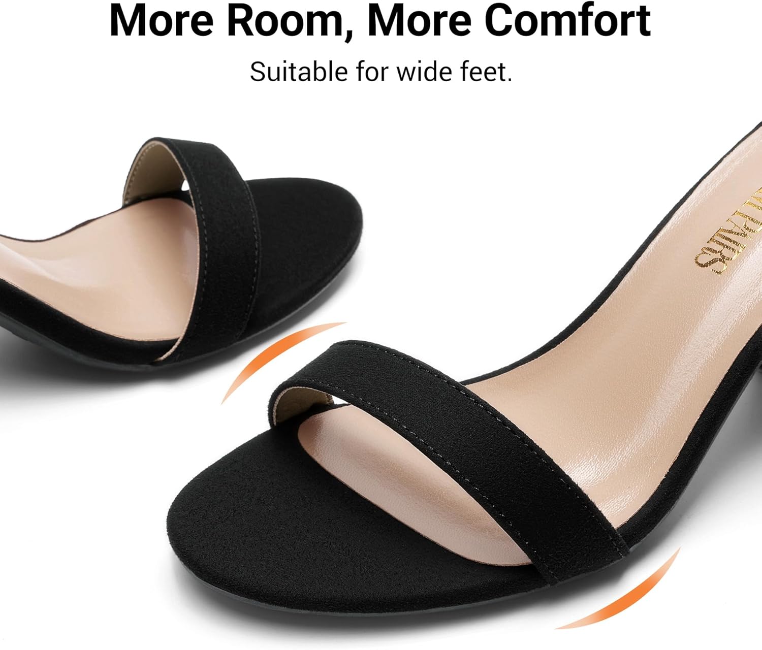 Thumbnail 4 de DREAM PAIRS Women’s Chunk Low Heel Pump Sandals with Adjustable Buckle