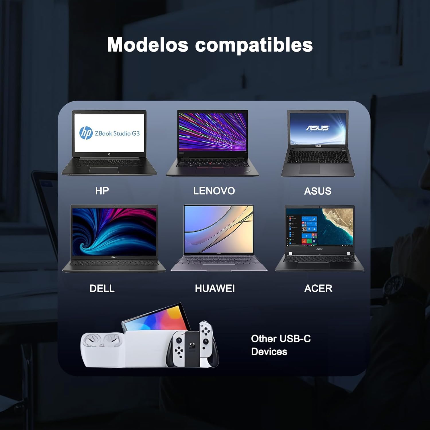 Detalle 2 de Etssembo Cargador USB-C 100W