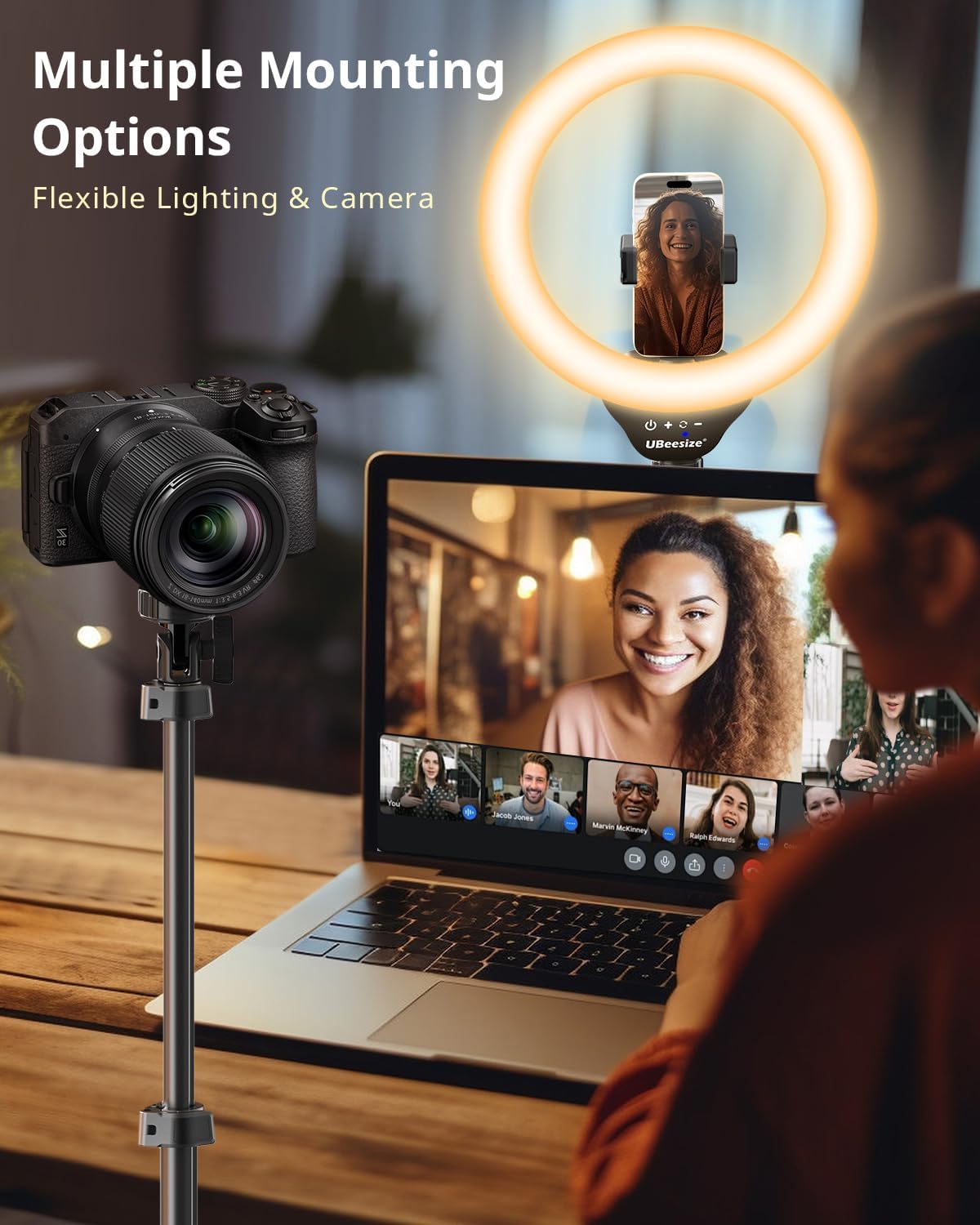 Detalle 1 de UBeesize 12-inch Ring Light