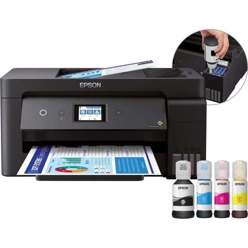 Detalle de Epson EcoTank ET-15000 impresora multifunción color dúplex
