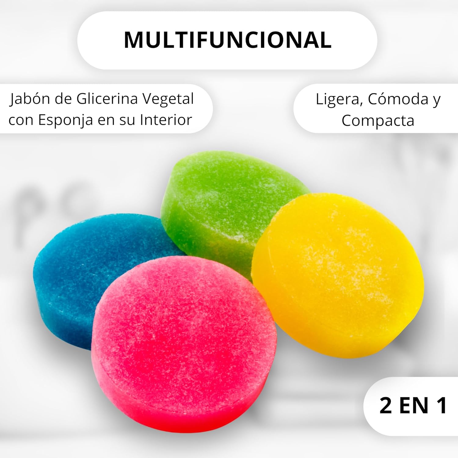 Detalle 2 de CABRERIZO SOAP Esponja jabonosa 4×100 g