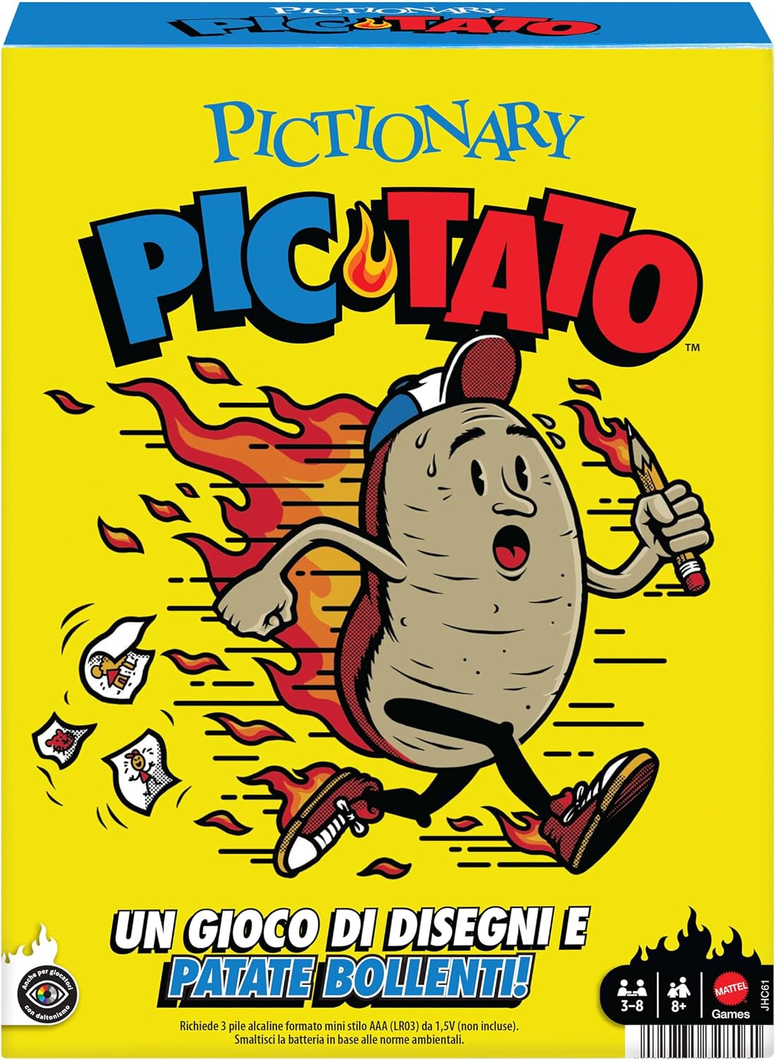 Detalle de Mattel Games Pictionary PIC-Tato 8+ 🎲