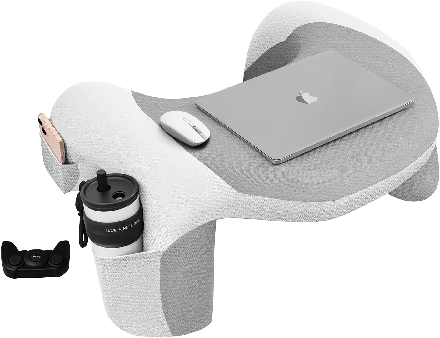 WOGAHEV Laptop Lap Desk with Memory Foam Armrest 🛋