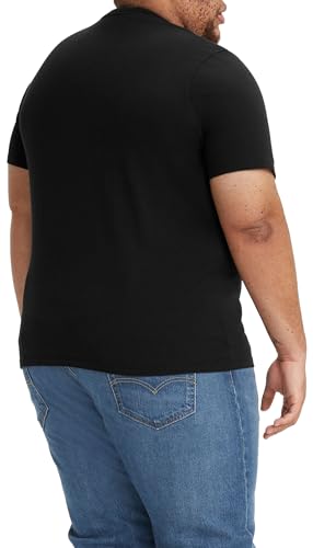 Detalle de Levi's Big & Tall Graphic Tee Batwing Srt Mineral Black (3XL) para hombre