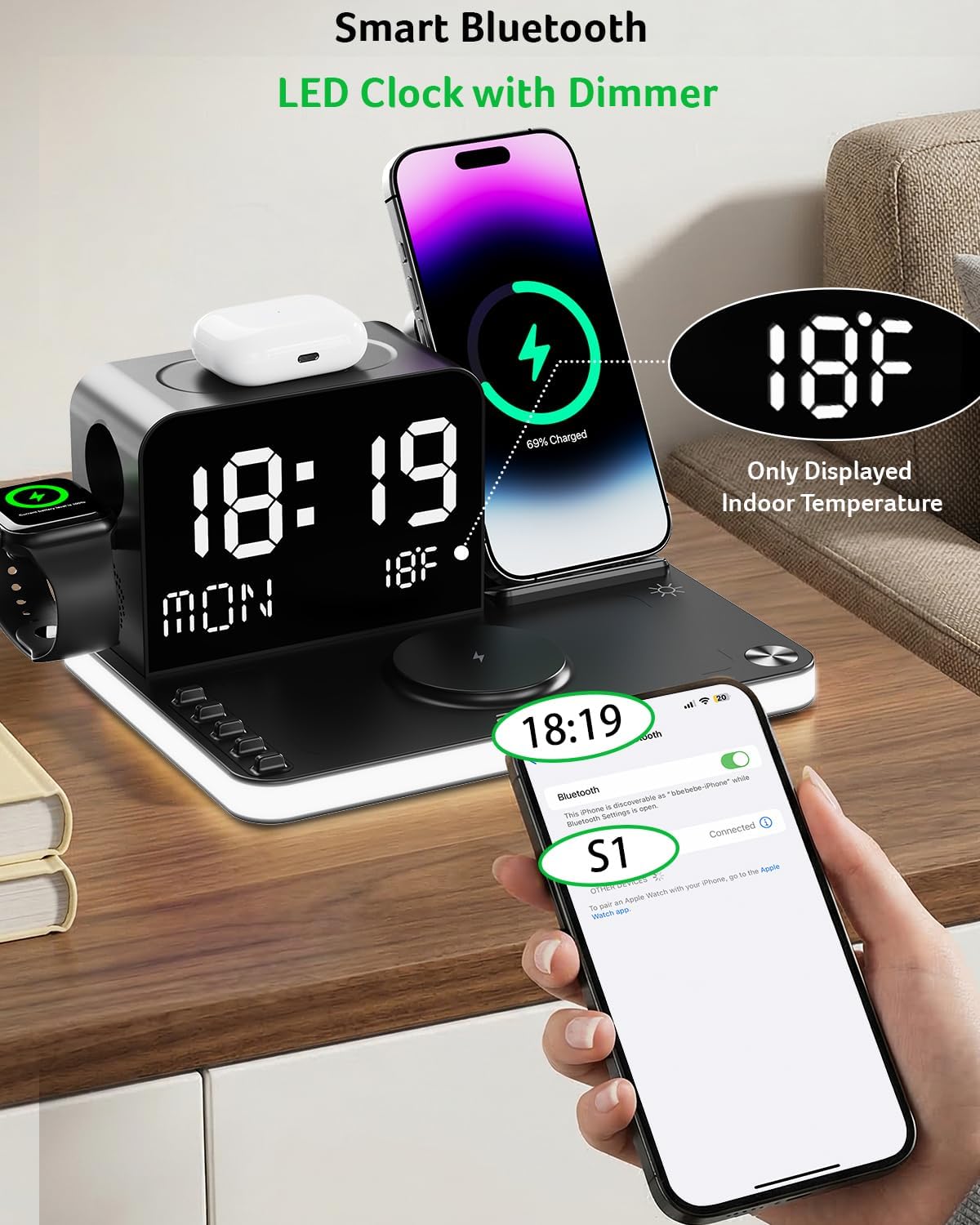 Thumbnail 5 de acer 7-in-1 Wireless Charging Station for iPhone 16