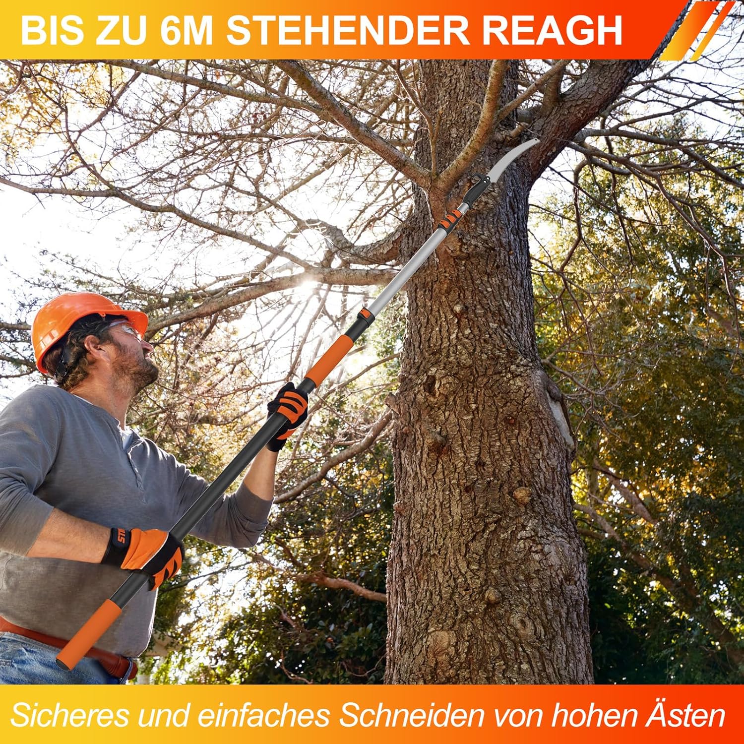 Thumbnail 5 de LAANPOLE Astsäge Teleskop 6 m 🌳