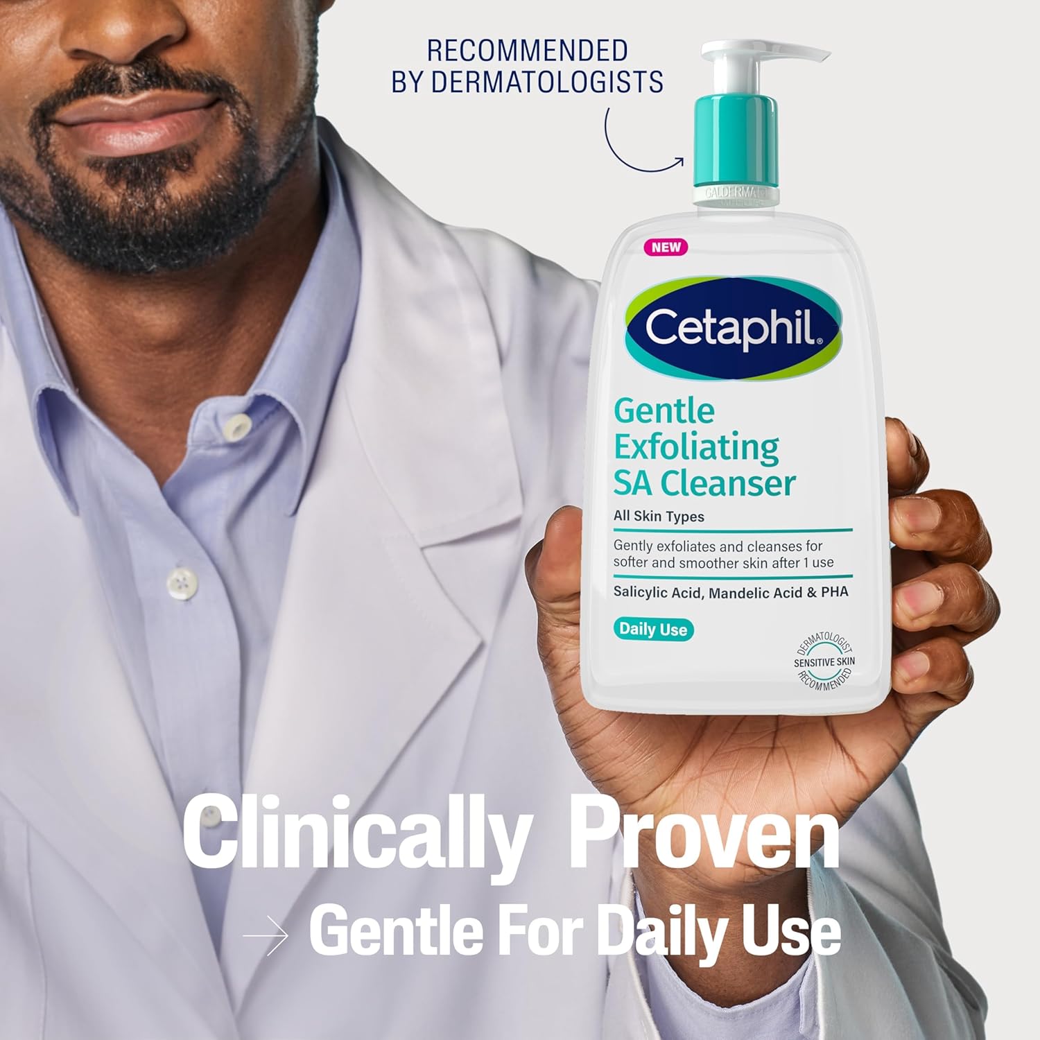 Thumbnail 4 de Cetaphil Gentle Exfoliating Salicylic Acid Cleanser (SA) 236ml – face & body wash for dry, rough and bumpy skin
