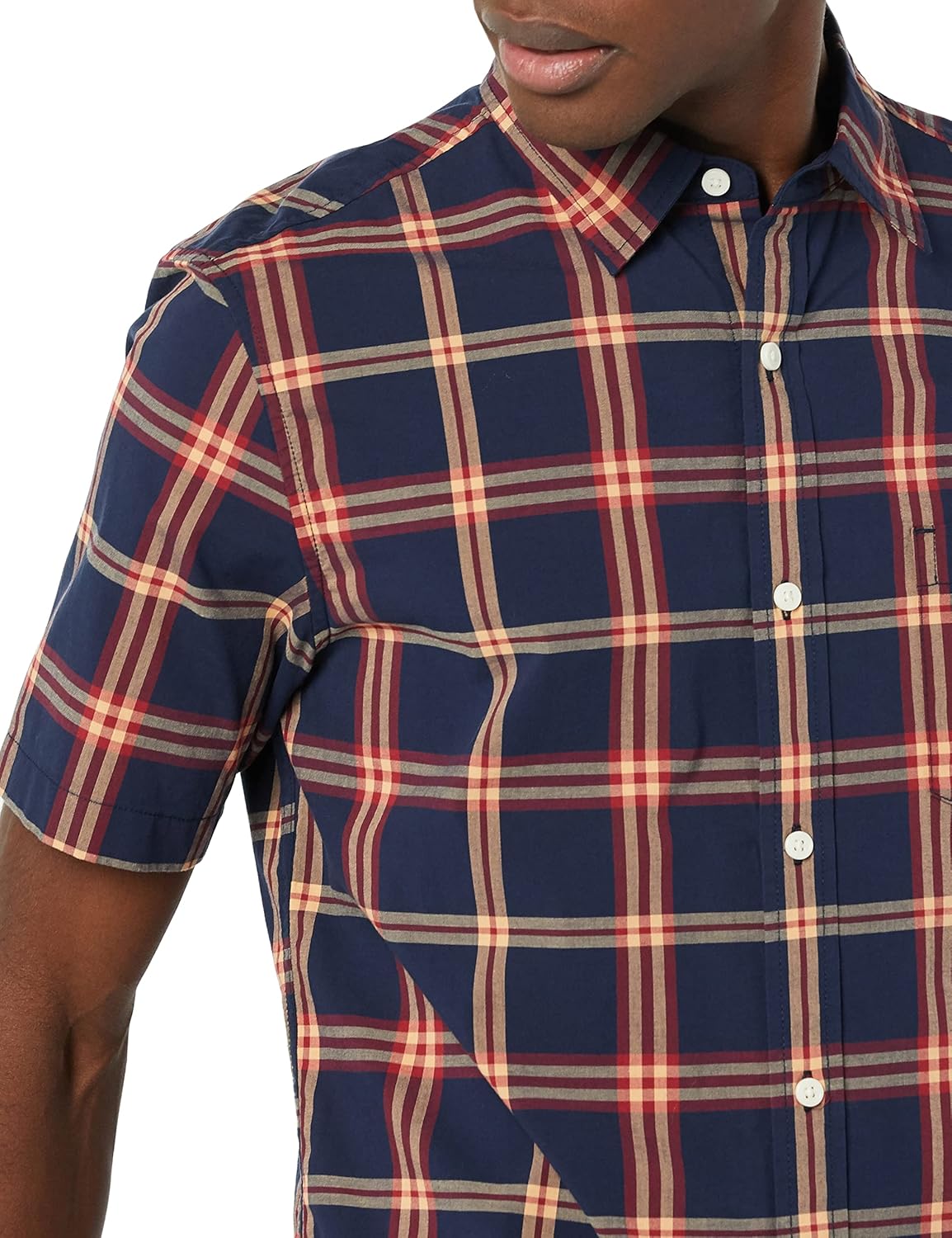 Thumbnail 4 de Amazon Essentials Men’s Slim-Fit Short-Sleeve Poplin Shirt