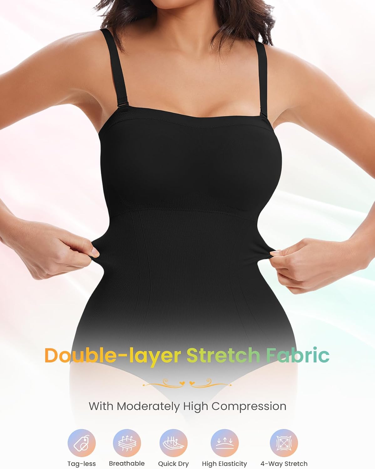Detalle 2 de SIMIYA Shapewear Bodysuit Polyamide