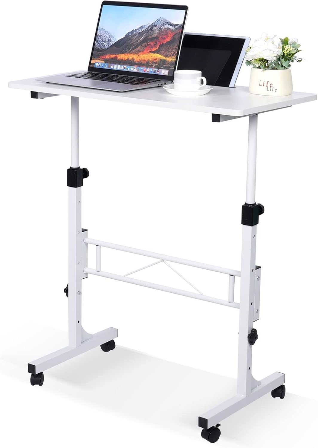 Detalle de KLSMYHOKI Adjustable Standing Desk, 16 x 31.5 Inches