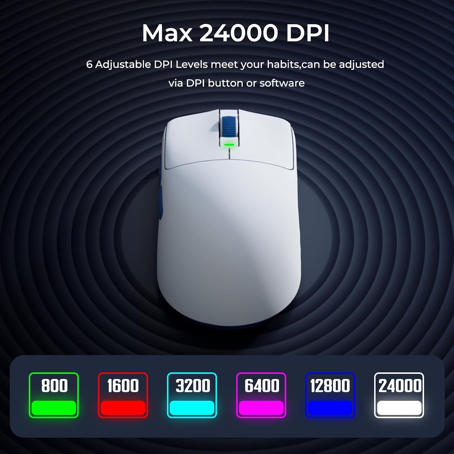 Thumbnail 5 de RK ROYAL KLUDGE M30 wireless gaming mouse 24000 DPI