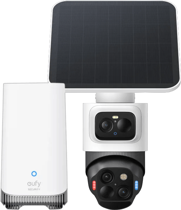 Detalle de eufyCam S4 + HomeBase 3 4K