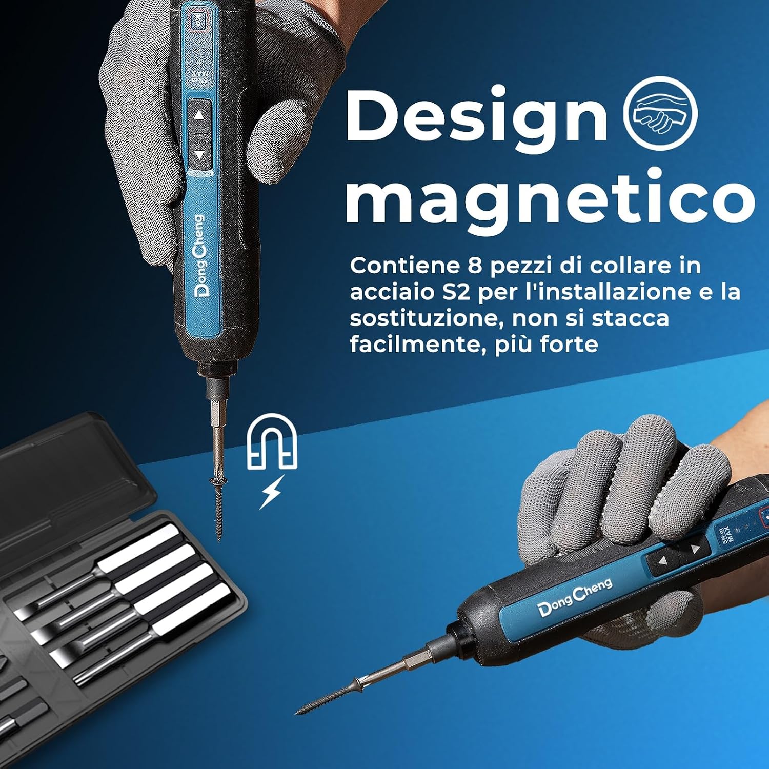 Thumbnail 4 de DongCheng Mini avvitatore a batteria 4 V: compatto, leggero e versatile per fai-da-te