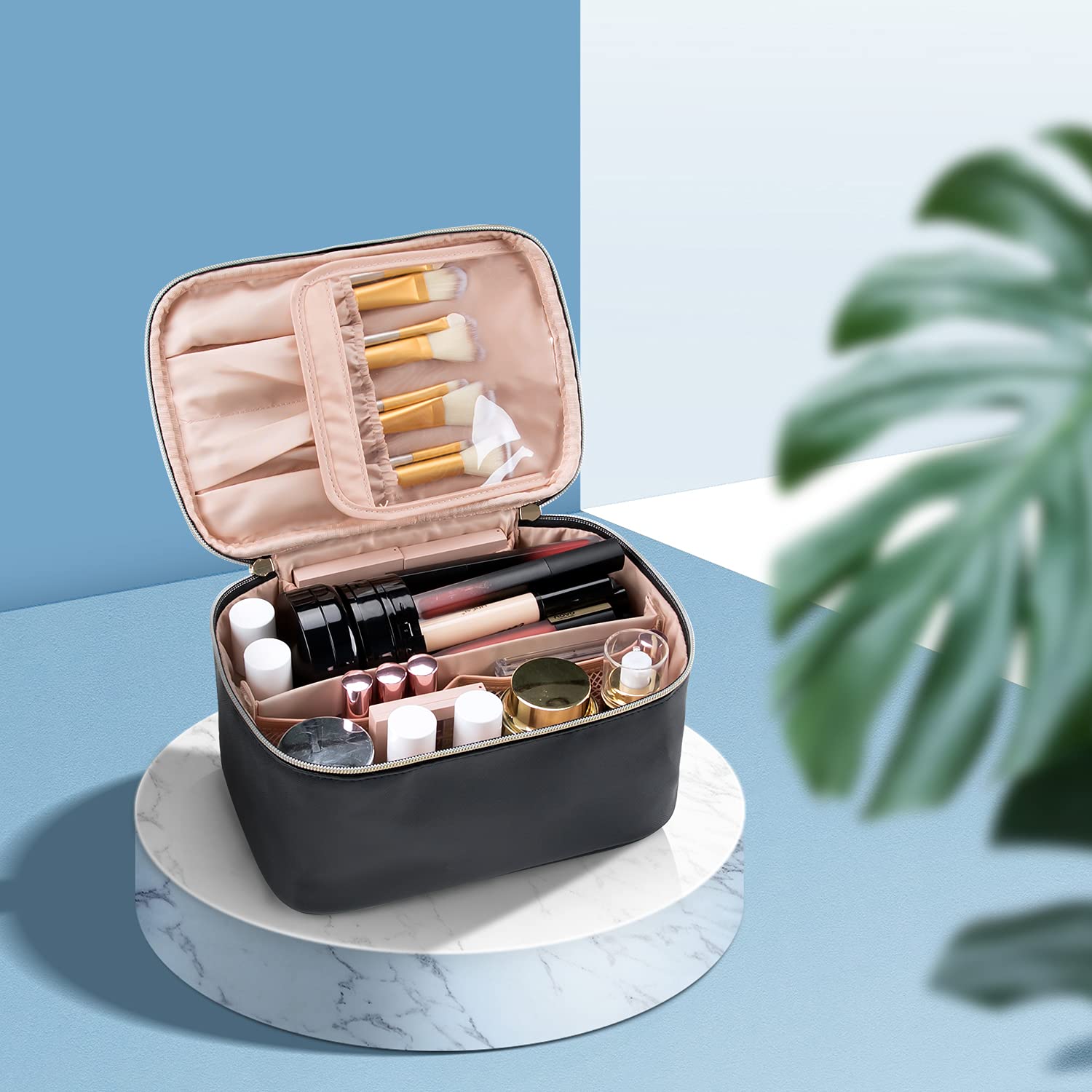 Detalle 2 de Kosmetiktasche Damen für Make-up, 9.4 Zoll