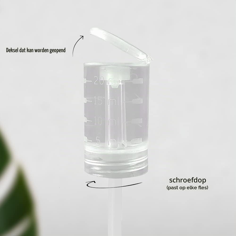 Detalle de BIOHY doseerkop voor reinigingsmiddel, 20 ml, set van 10