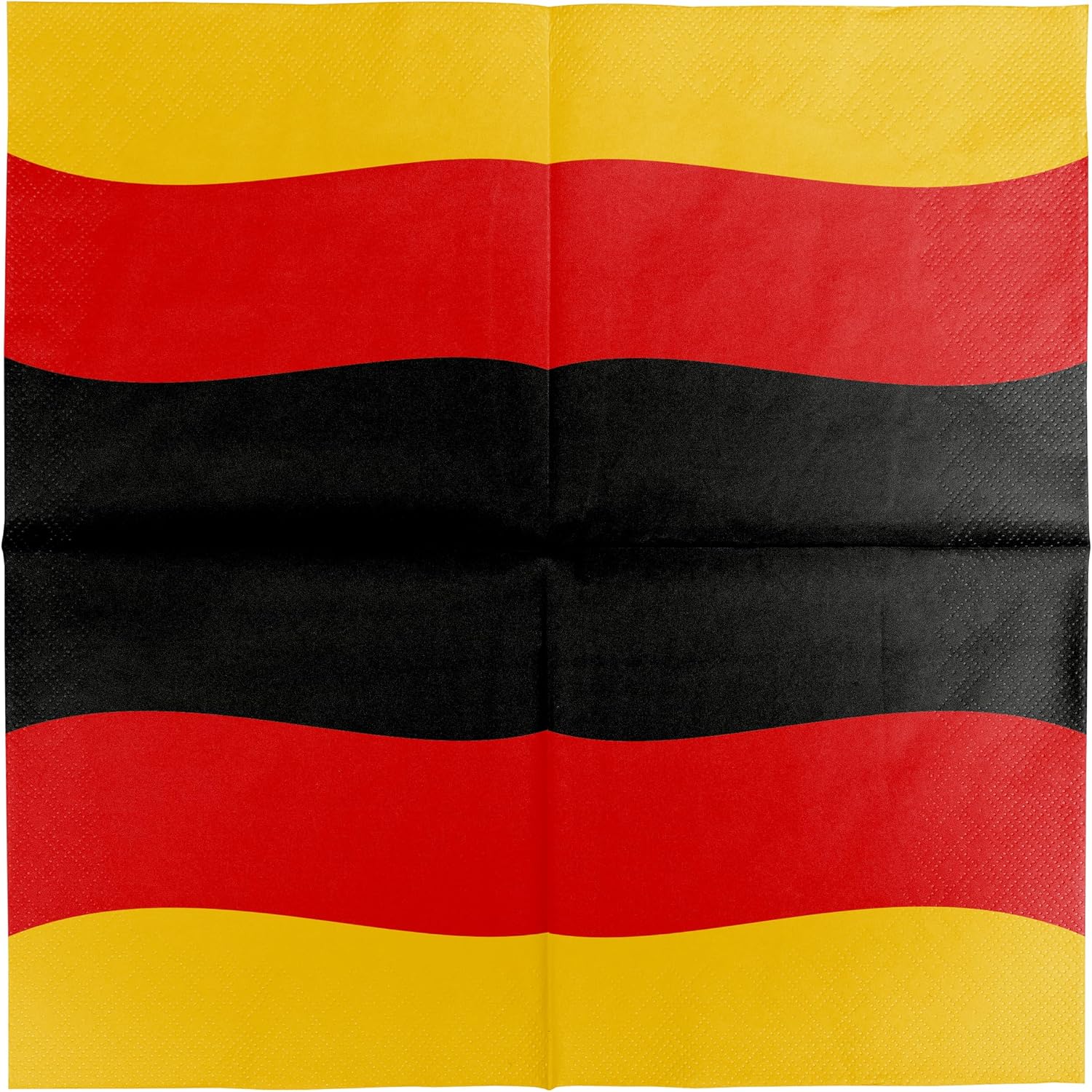 Detalle 2 de HEKU 30243-34 – serwetki papierowe 3-warstwowe, 33 × 33 cm, motyw Niemcy
