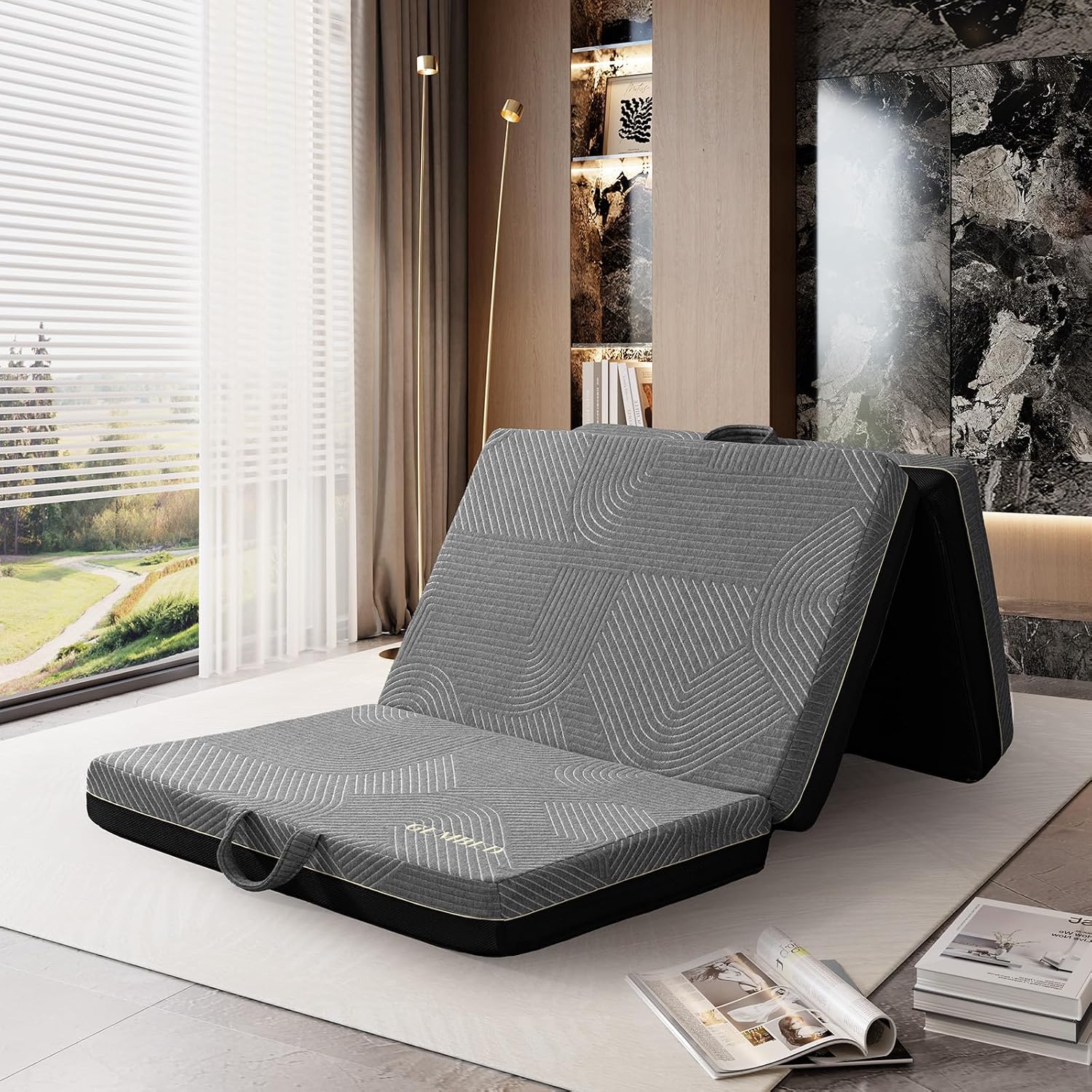 Thumbnail 6 de GEMBED Tri Folding Mattress 6 Inch Twin