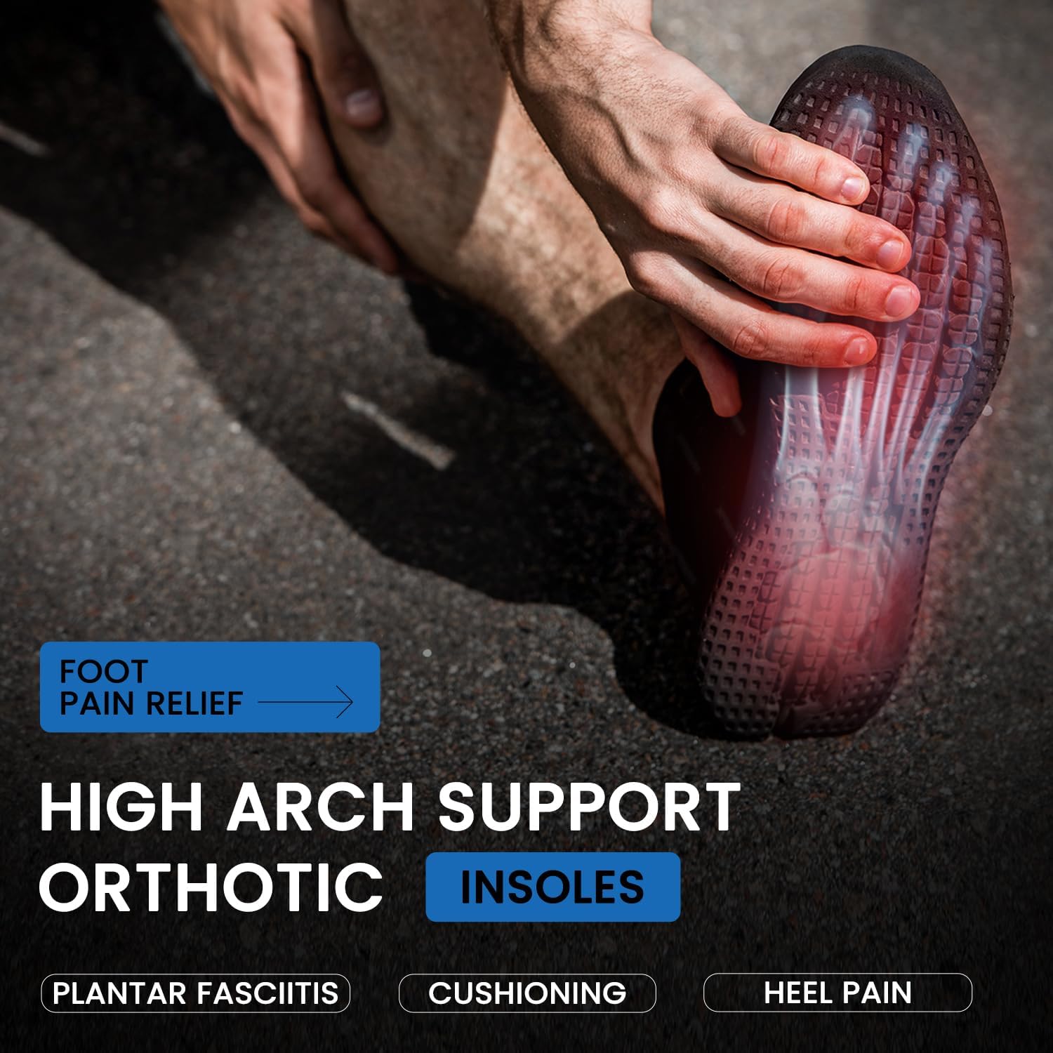 Thumbnail 6 de PCSsole orthotic insoles 3.5cm high arch