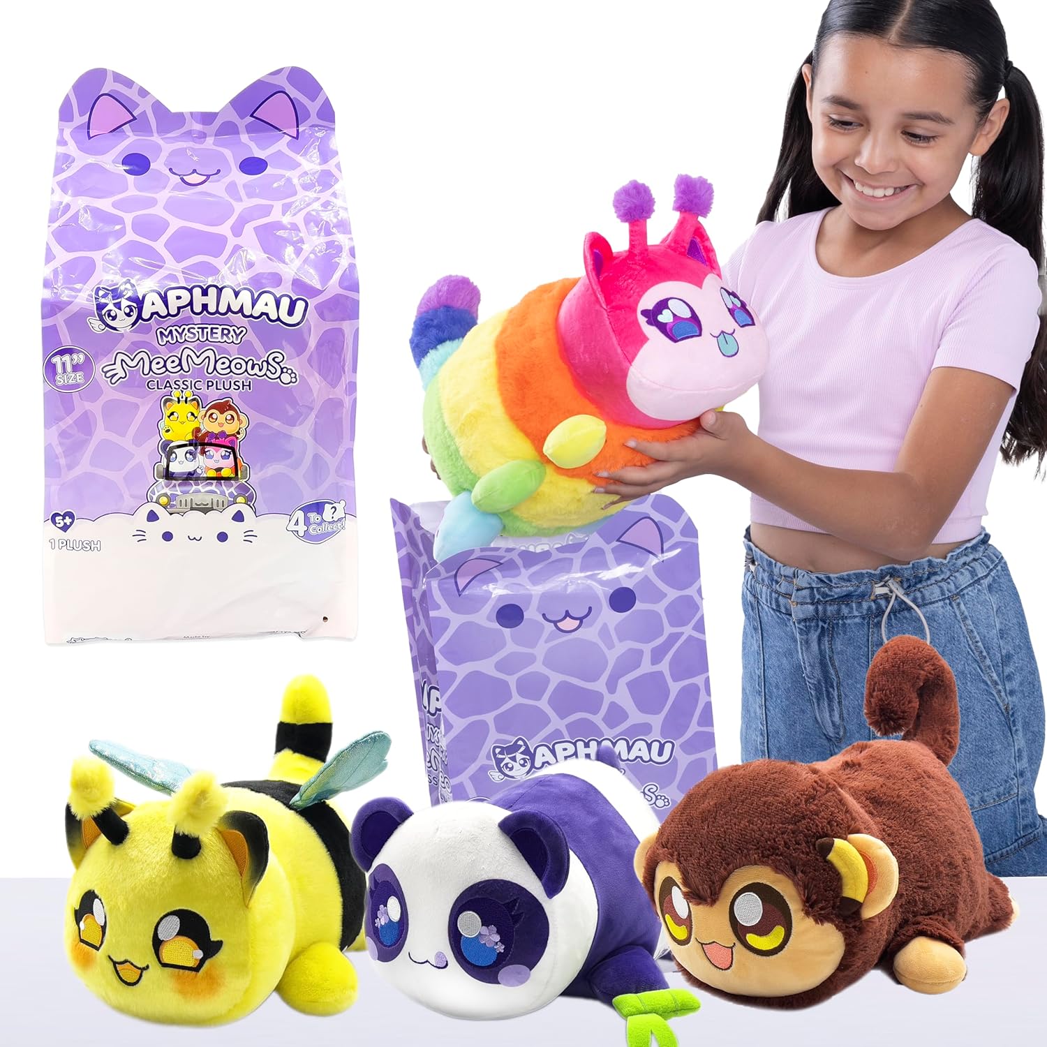 Detalle 2 de Aphmau MeeMeows 11" Classic Safari Mystery Plush