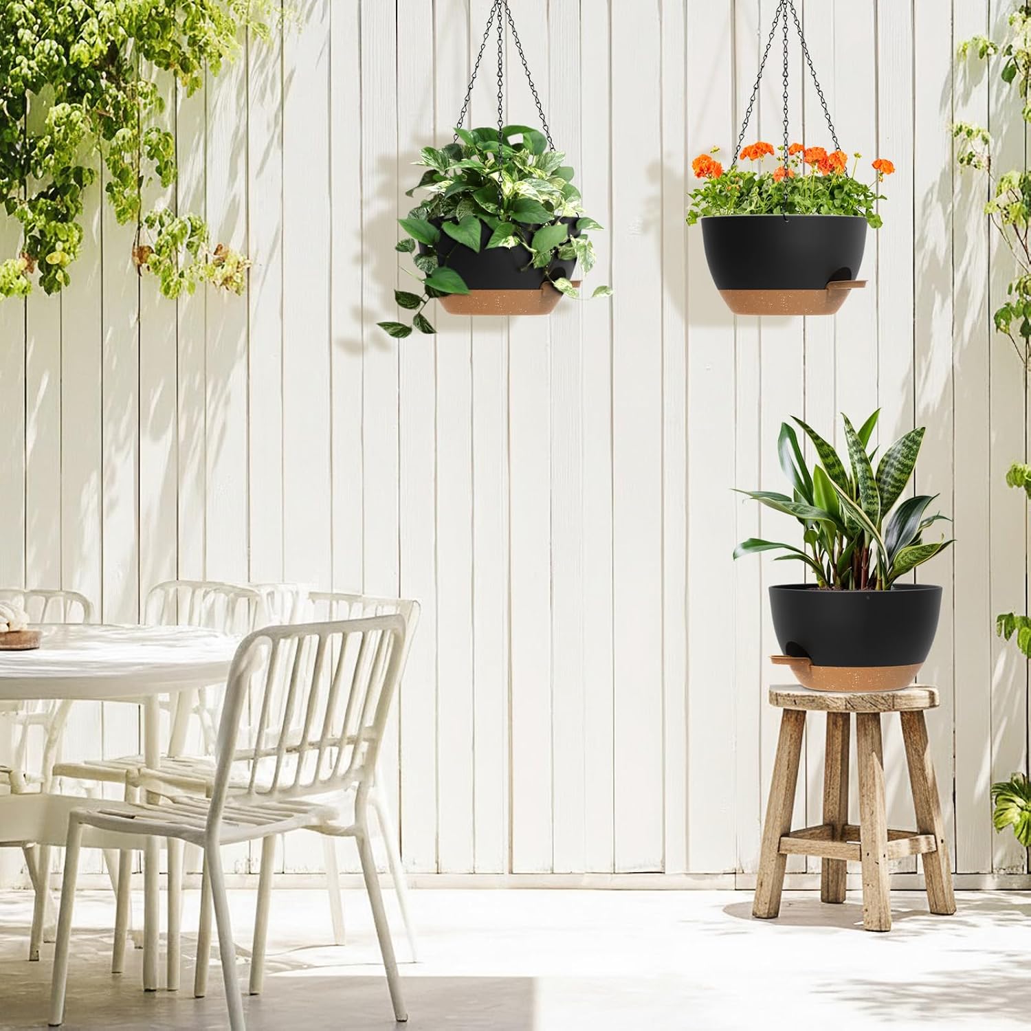 Thumbnail 5 de Hanging Planters, 12-Inch