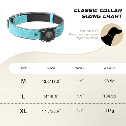 Thumbnail 5 de AirTag Dog Collar Leather with AirTag Holder