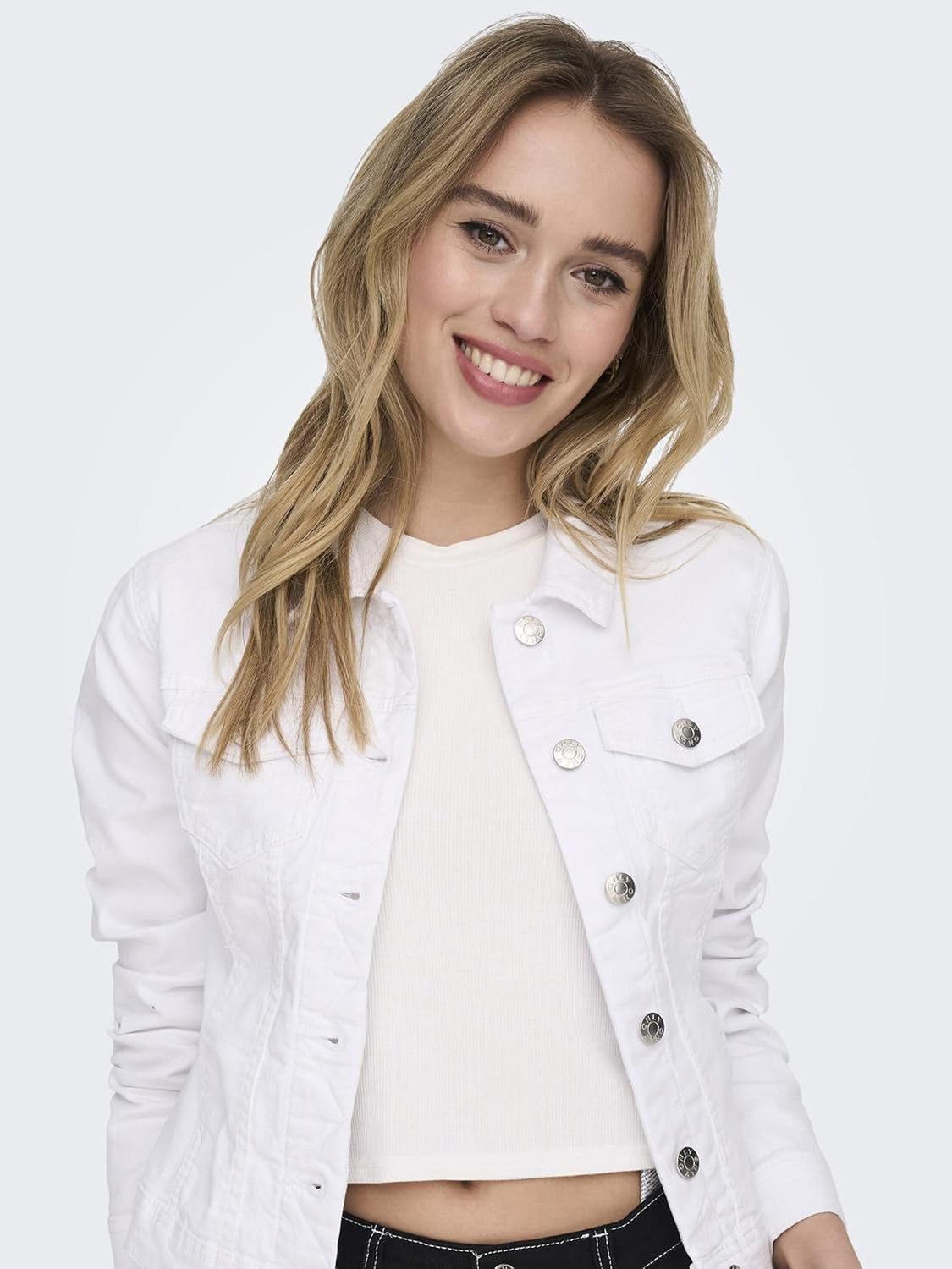 Thumbnail 5 de ONLY Damen Jeansjacke ONLWONDER – klassischer Denim-Schnitt mit körpernaher Passform