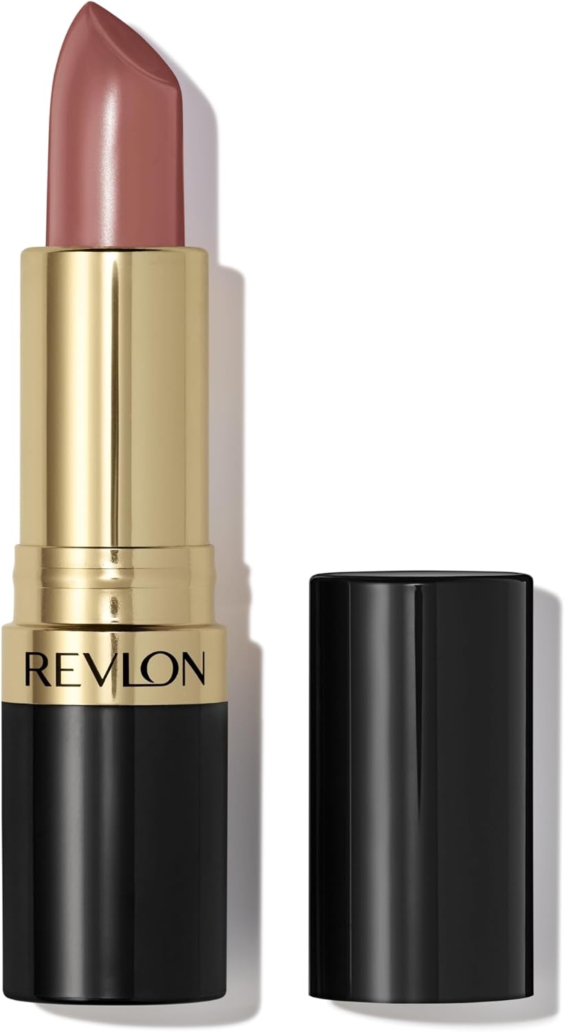 Detalle de Revlon Super Lustrous Lipstick – Rossetto Cremoso con Vitamina E e Olio di Avocado, Bare It All 755 (4,2 g)