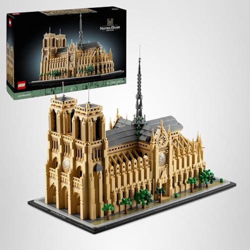 Thumbnail 11 de LEGO Architecture Notre-Dame de Paris (21061) – Maquette pour adultes, voyage dans l’histoire de l’architecture
