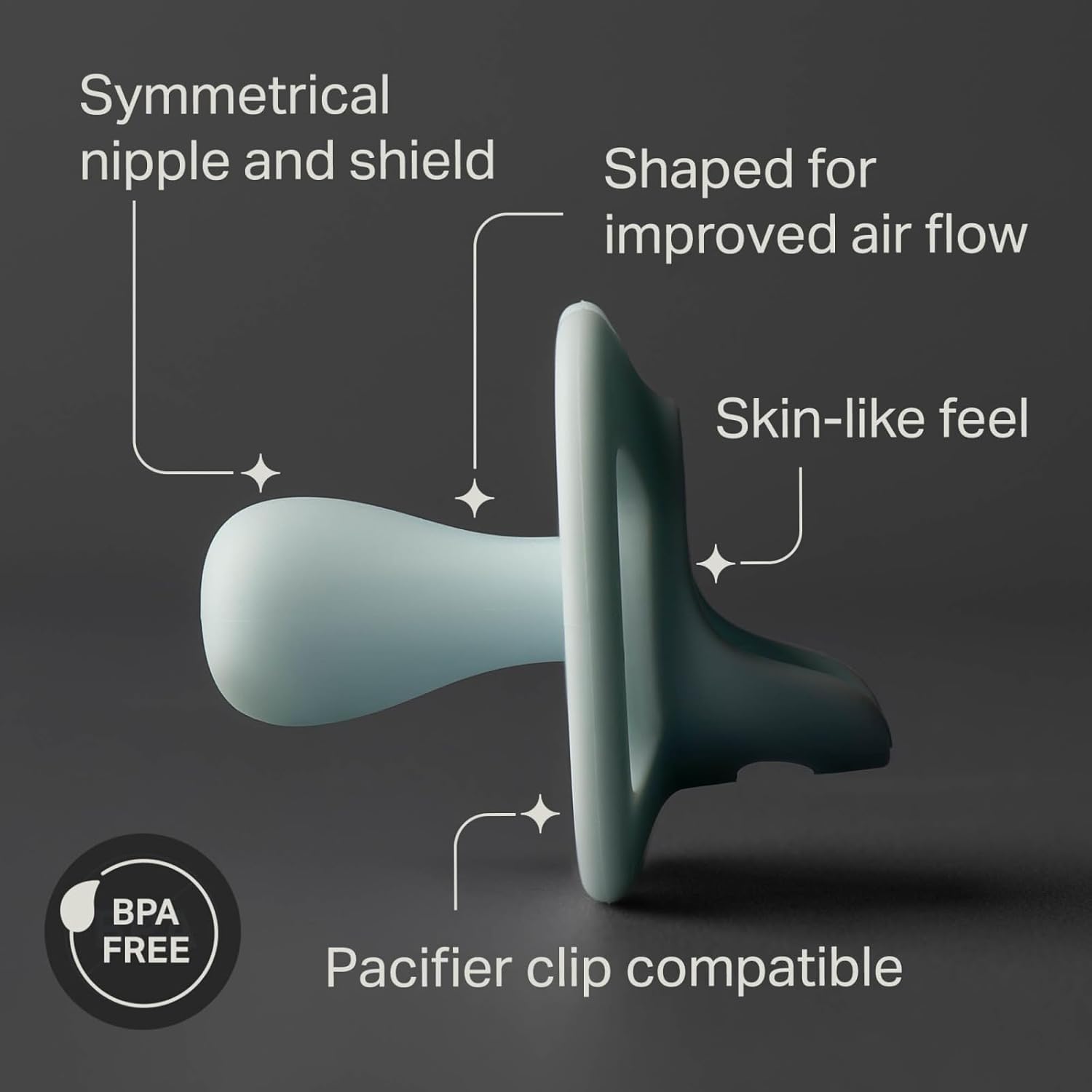 Thumbnail 2 de Tommee Tippee Ultraleichter StayPut Schnuller 6-18 Monate – 4er-Pack, einteiliges Silikondesign