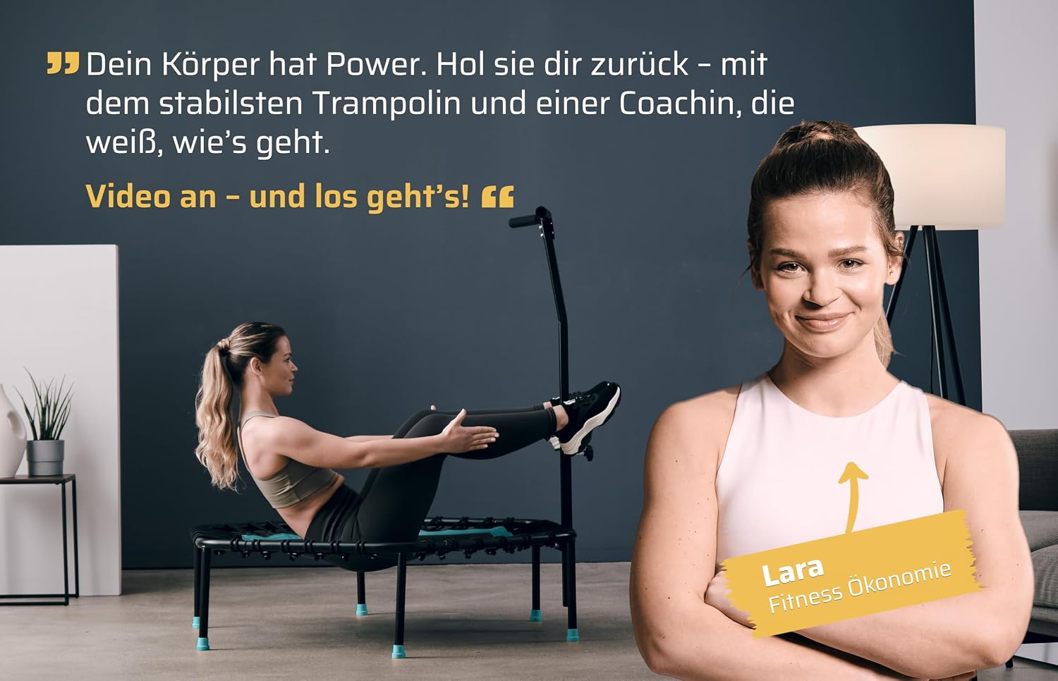 Thumbnail 6 de SportPlus Fitness-Trampolin 130 kg đ