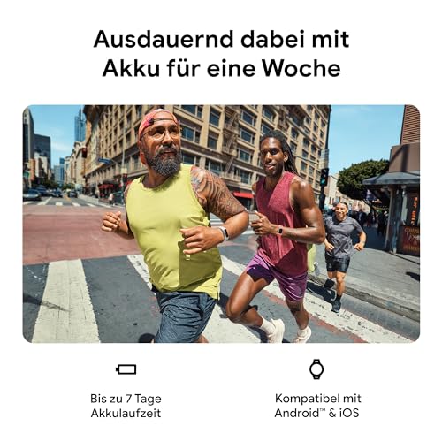 Detalle de Fitbit Charge 6: Aktivitätstracker mit Google Health Premium, GPS und 7 Tagen Akkulaufzeit