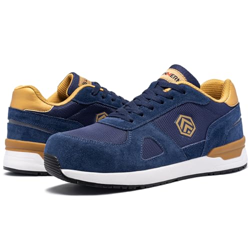 Thumbnail 6 de LARNMERN PRO Légère S1 Chaussures de Sécurité Hommes Bleu 42EU — Légères, Confortables et Conforme EN 20345