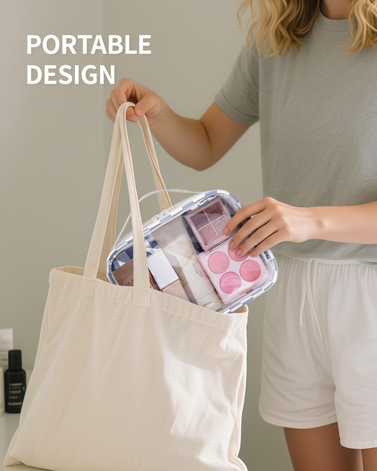 Detalle de Narwey Clear Toiletry Bag PVC