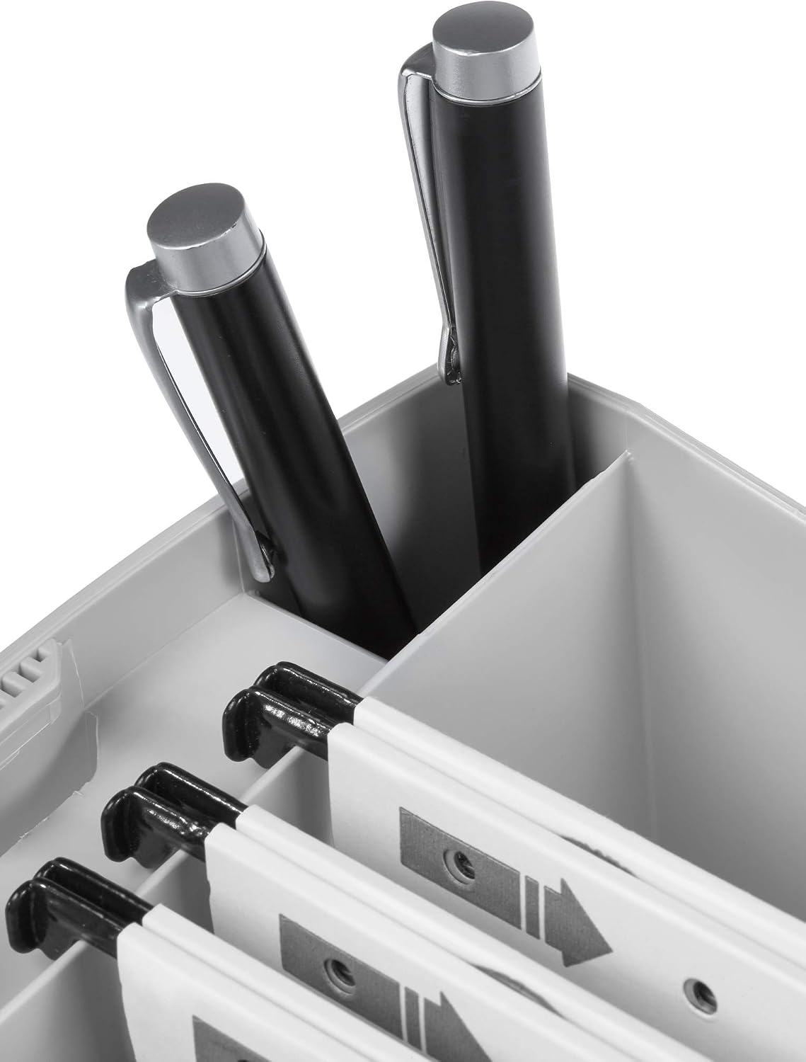 Detalle de HAN 1900-11 Hängemappenbox Swing in Lichtgrau für hängende Akten (20 Ordner)