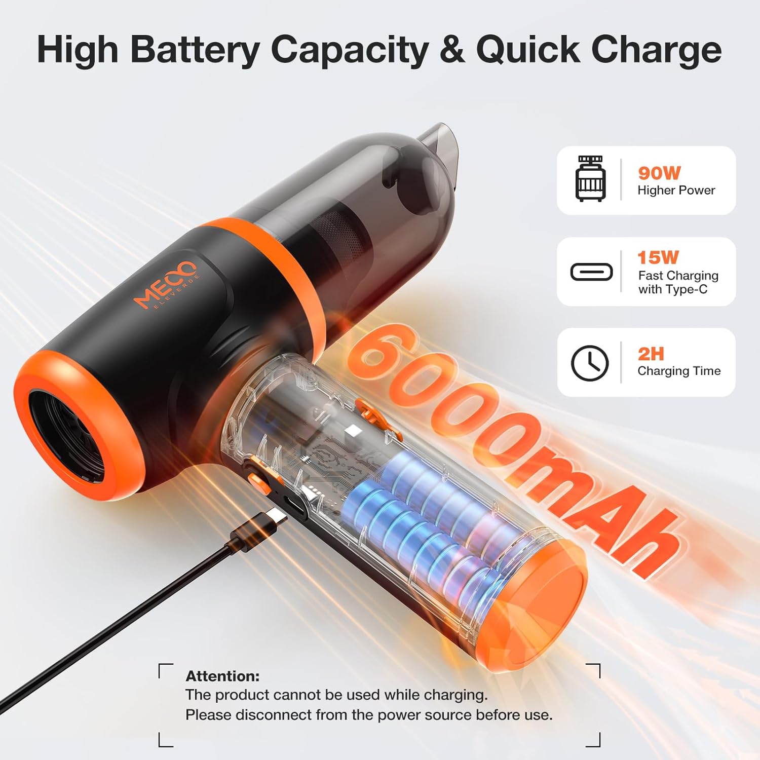 Thumbnail 5 de MECO ELEVERDE Nettoyeur d'air comprimé 4 en 1 300 ml 📷