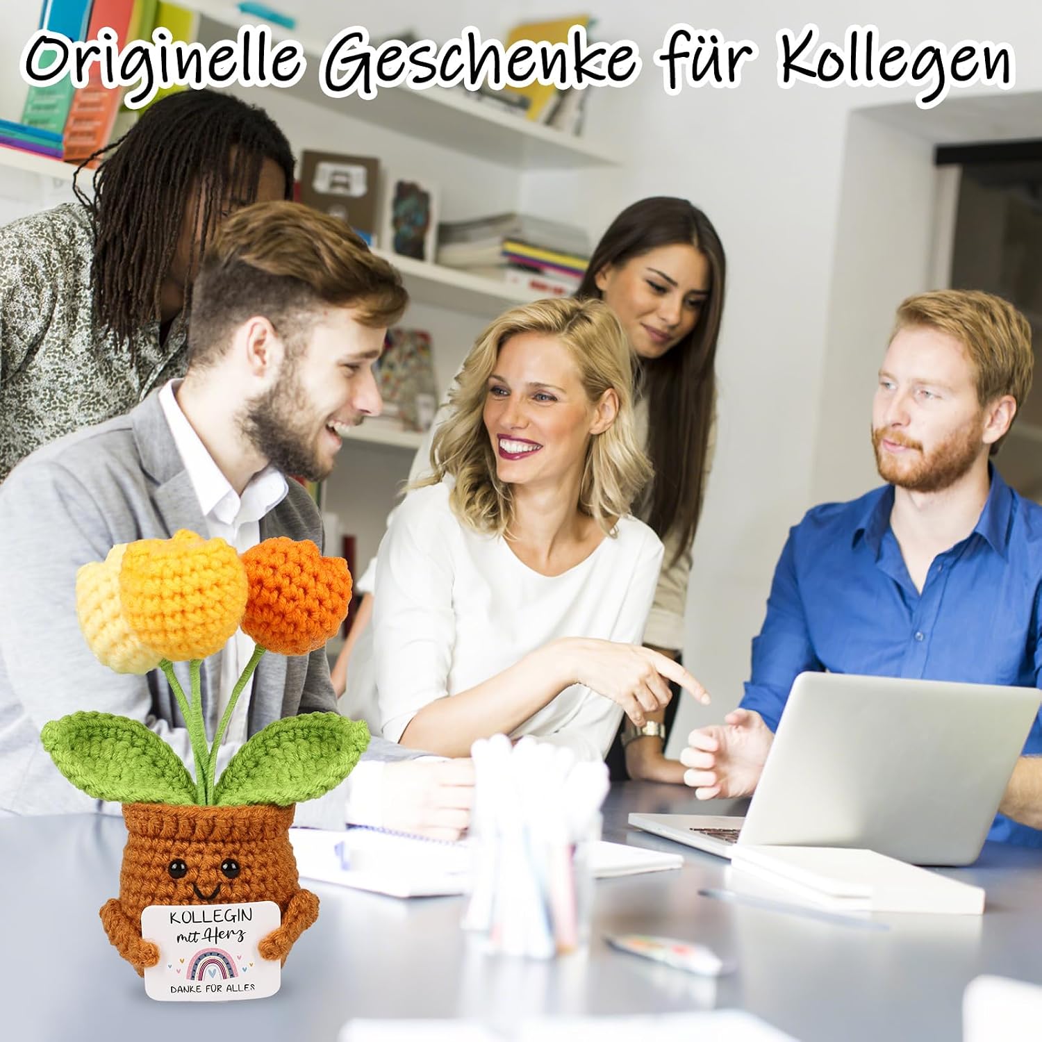 Detalle 2 de WenmthG Pocket Hug Tulpen Geschenk