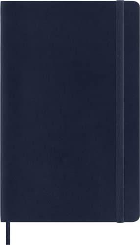 Detalle 2 de Moleskine Cuaderno Clásico Azul Zafiro 192 Hojas 📒