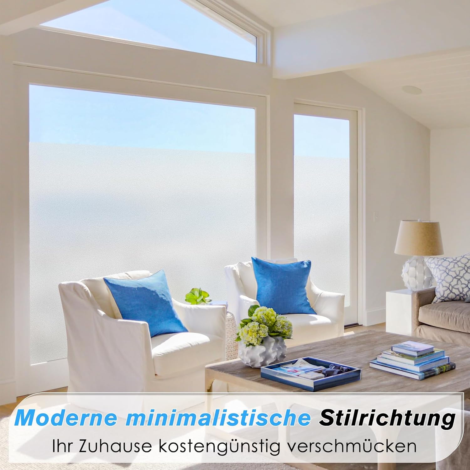 Detalle 2 de Haton Fensterfolie Blickdicht 90 x 300 cm