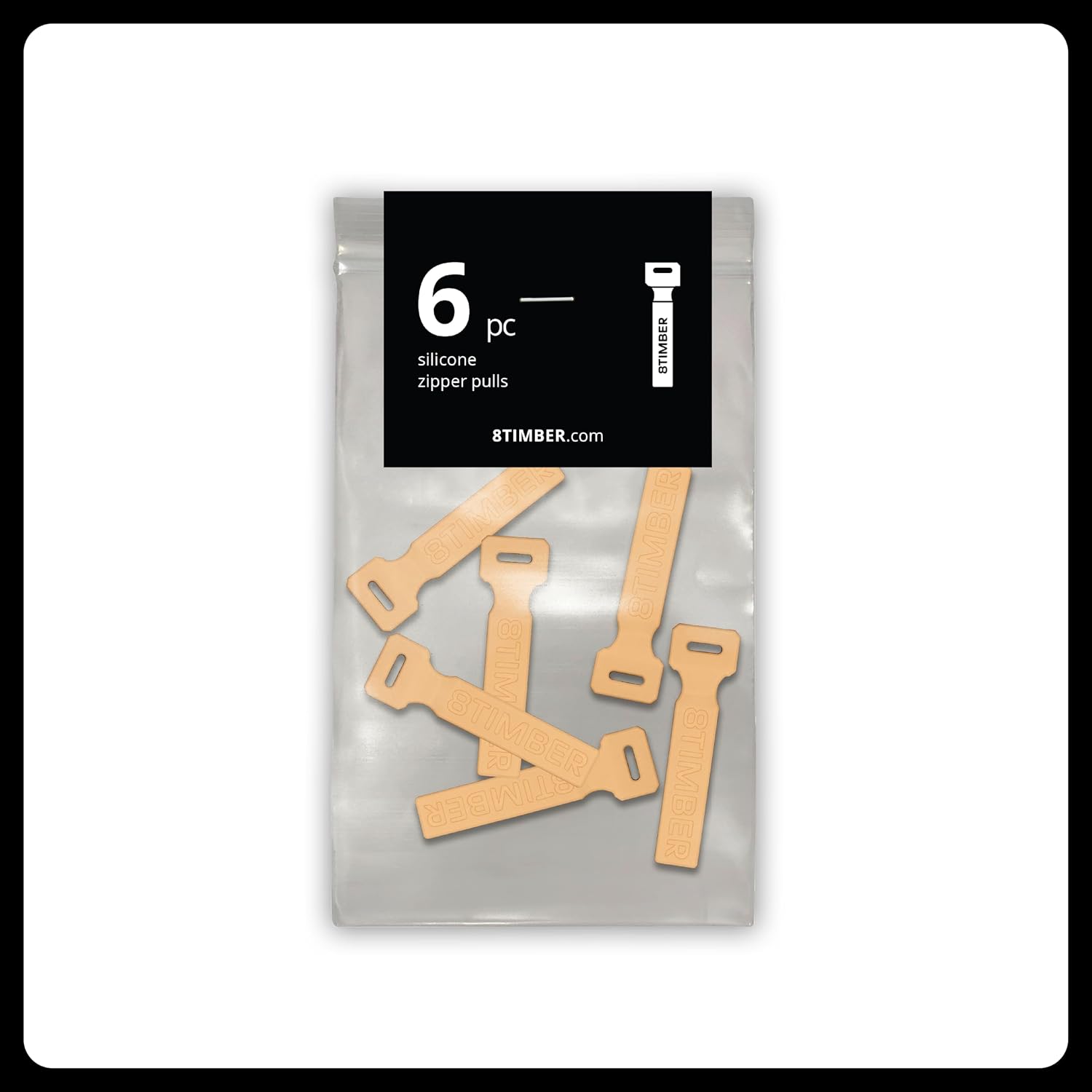 Detalle de 8TIMBER Zipper Pulls 6-Pack