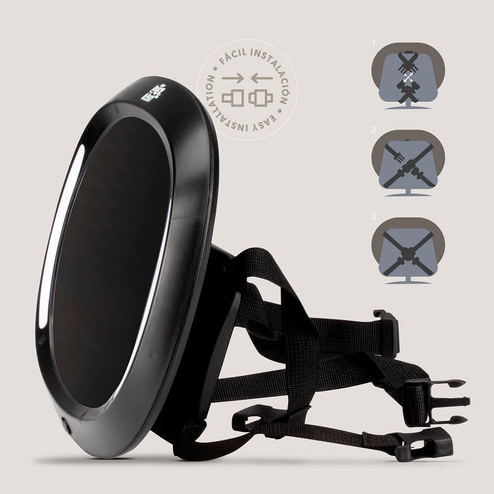 Detalle de Siège arrière miroir sécurité bébé LED