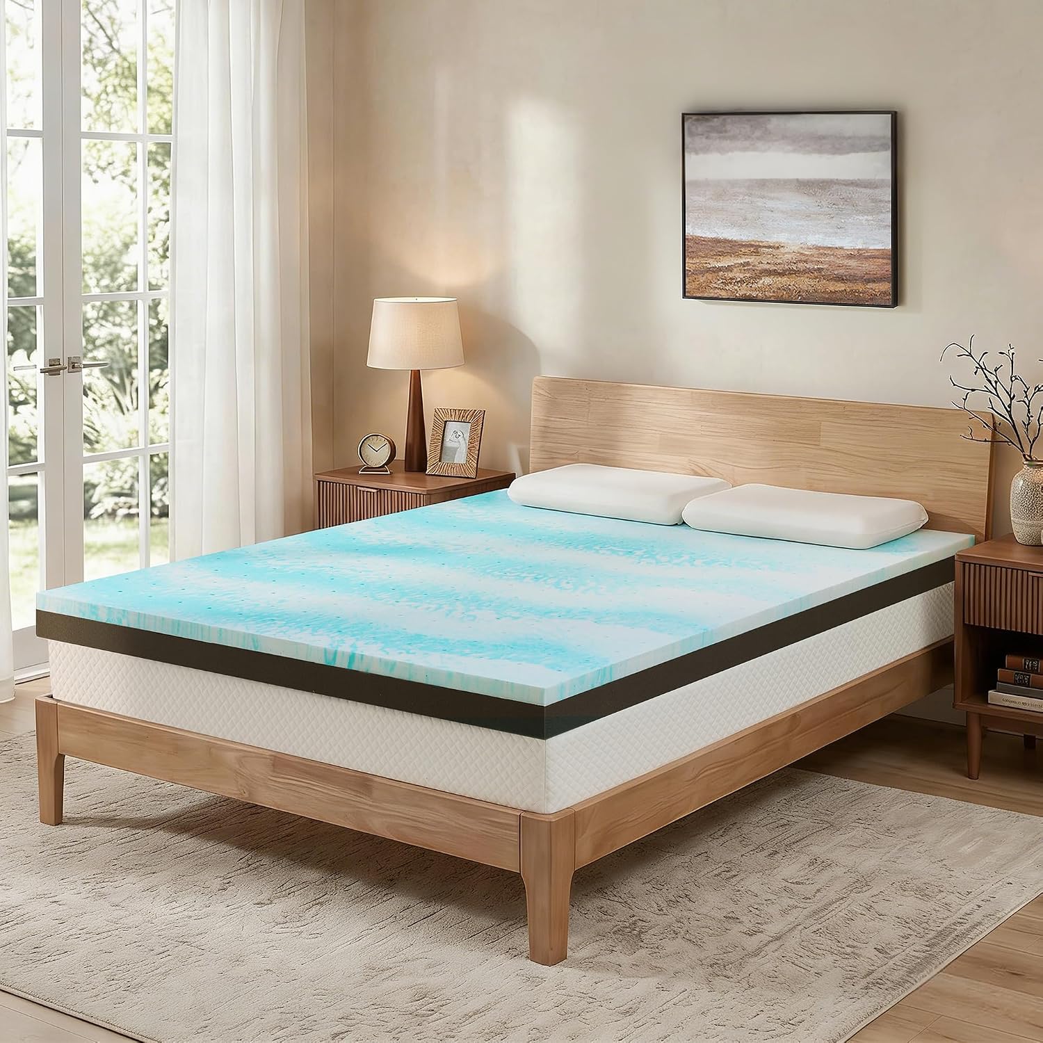 Thumbnail 6 de Erdoru Mattress Topper, Twin Size