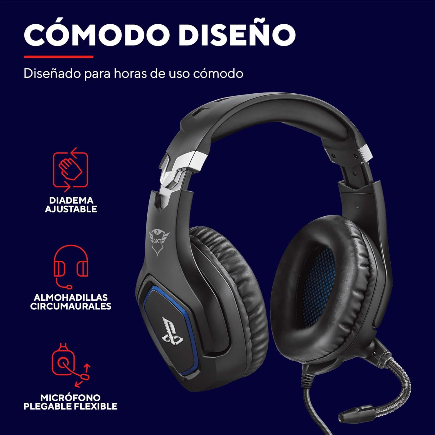 Thumbnail 4 de GXTrust 488 Forze Auriculares gaming 50 mm