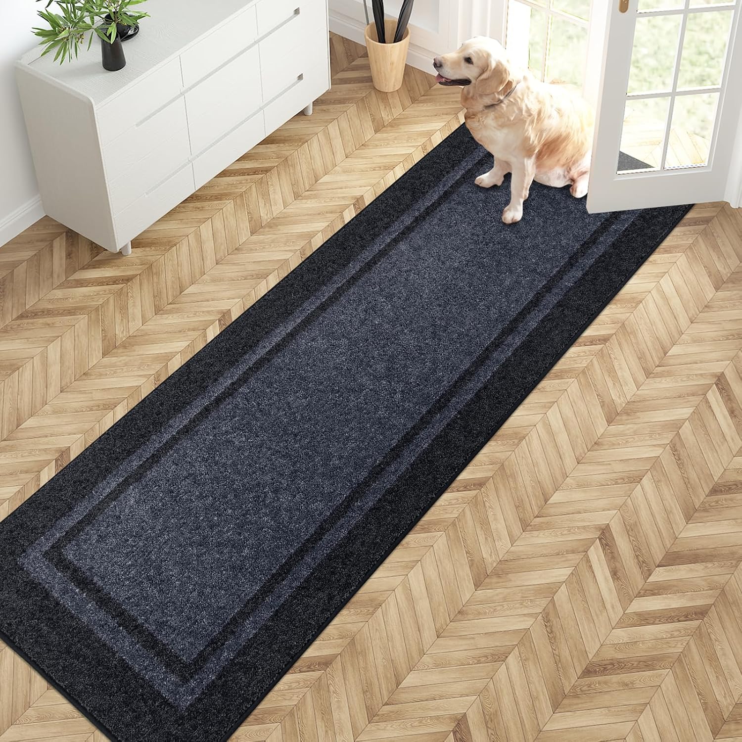 Detalle de PURRUGS Dirt Trapping Door Mat 24" x 84" ๐ท