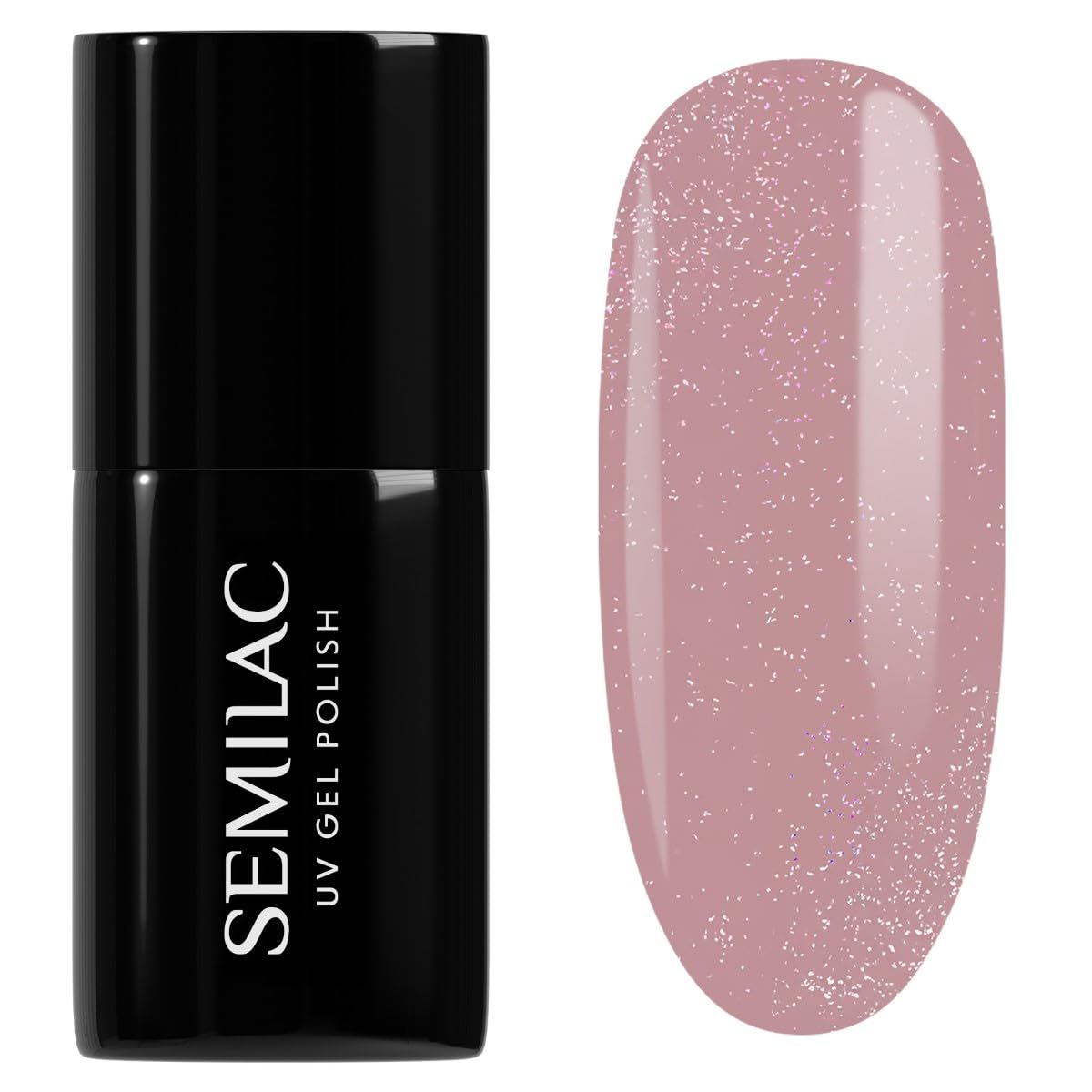 Detalle de Semilac UV Nagellack Hybrid 063 Legendary Red (11 ml)