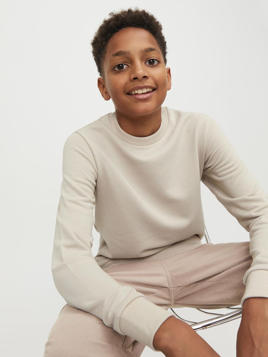 Thumbnail 6 de Jack & Jones Junior Jjebradley Sweat Crew NOOS: felpa garzata con girocollo