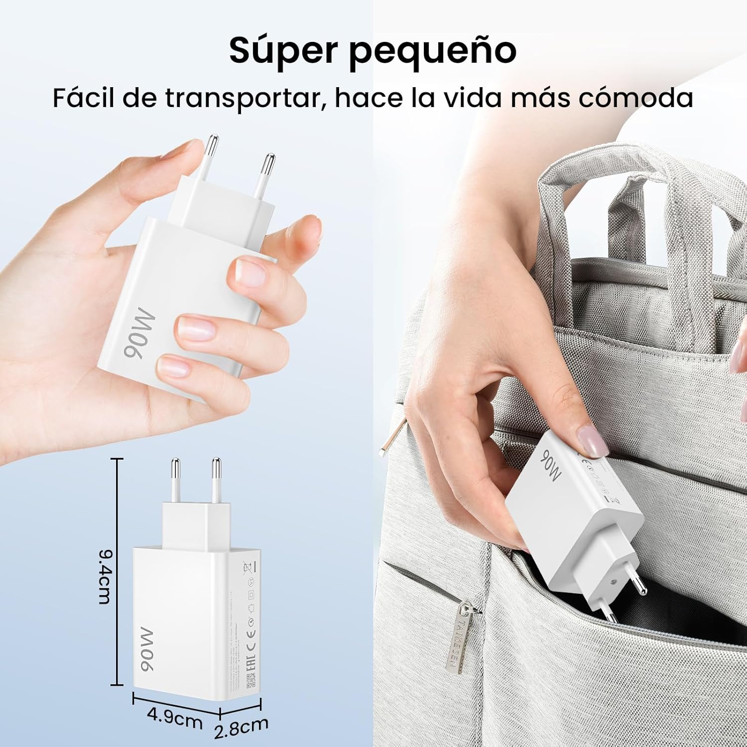Thumbnail 4 de Cargador 90W Carga rápida USB-C para Xiaomi y Redmi